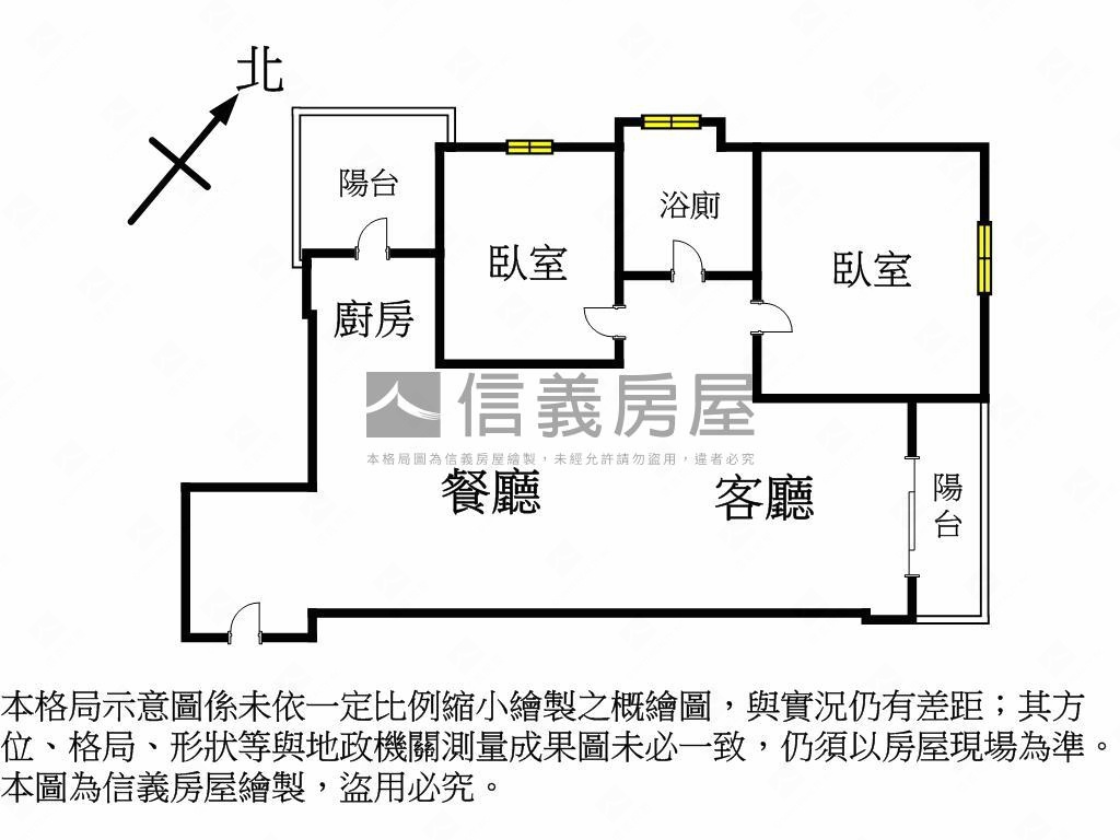 金雅昕未來大兩房房屋室內格局與周邊環境