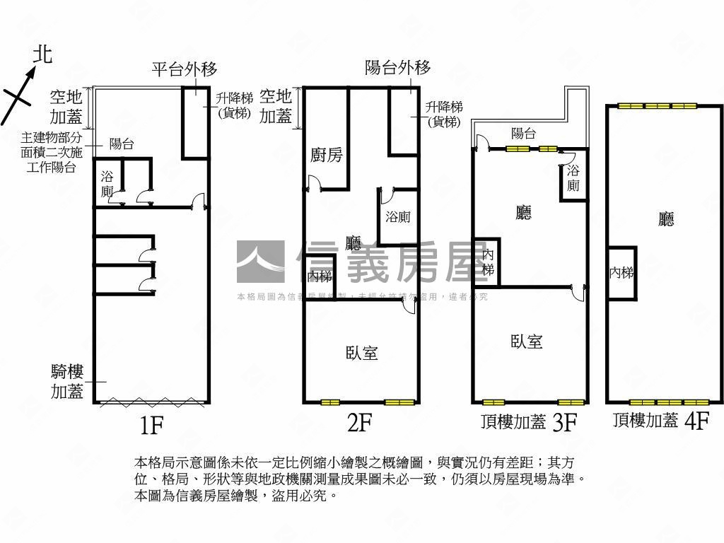 南勢角透天金店面房屋室內格局與周邊環境