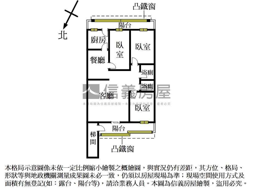 靜巷大空間美寓房屋室內格局與周邊環境