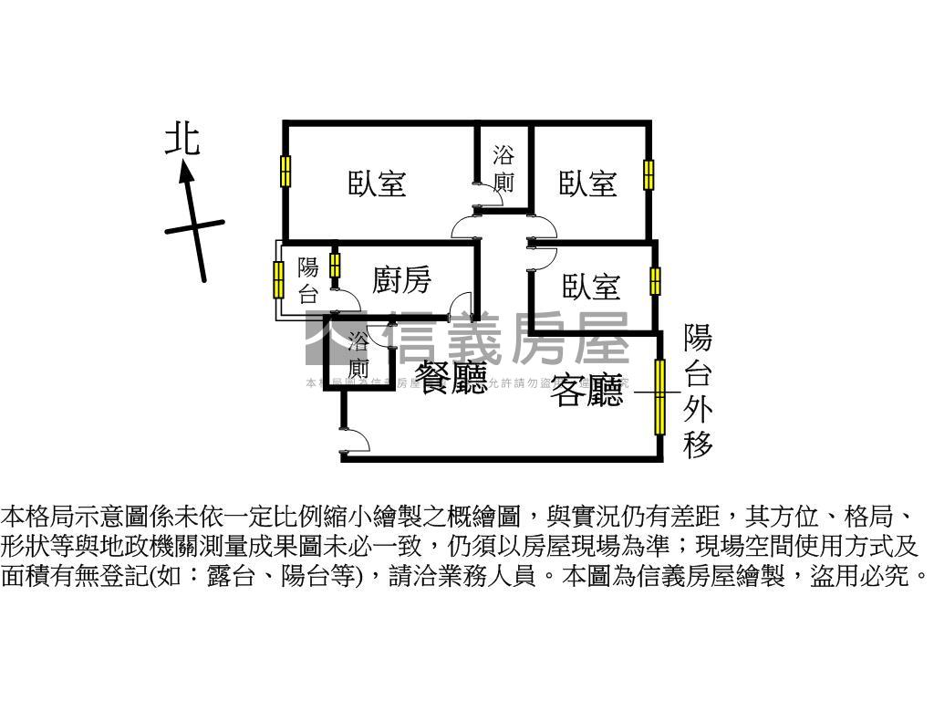 麗寶ＳＭＡＲＴ大３房車位房屋室內格局與周邊環境