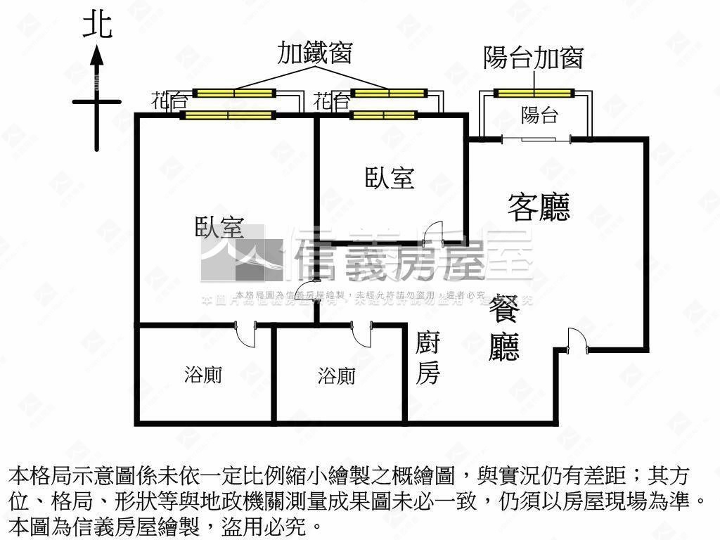 專任！公益路高樓２房２衛房屋室內格局與周邊環境