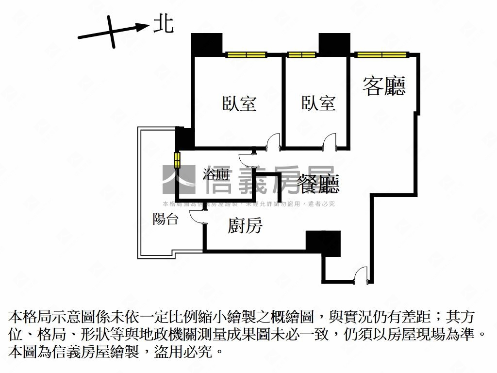河景美宅臻藏兩房坡平車位房屋室內格局與周邊環境