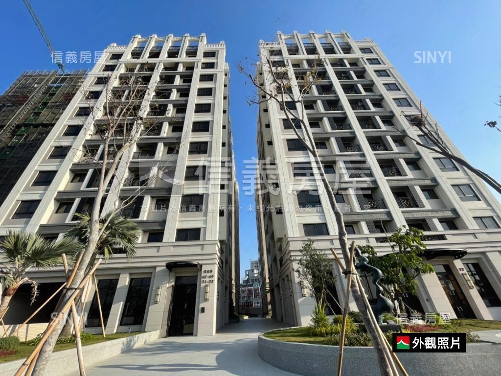 近南科新市景觀三房平車推房屋室內格局與周邊環境
