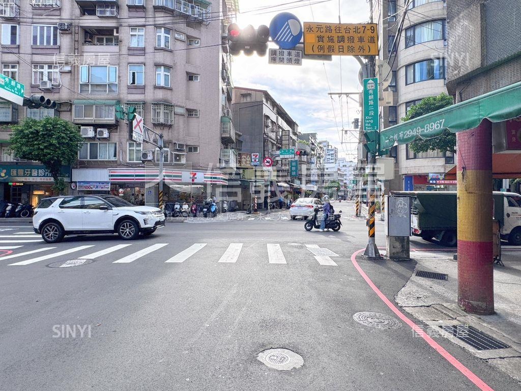 正永元路三角窗金店面房屋室內格局與周邊環境