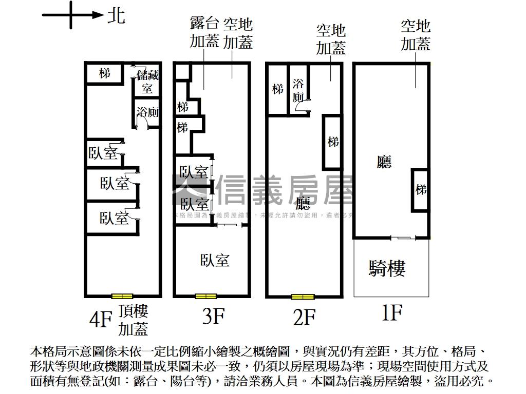 商四透天房屋室內格局與周邊環境