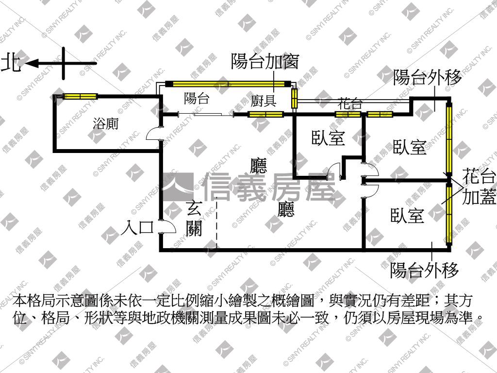 忠孝天廈～美景後棟高樓房屋室內格局與周邊環境