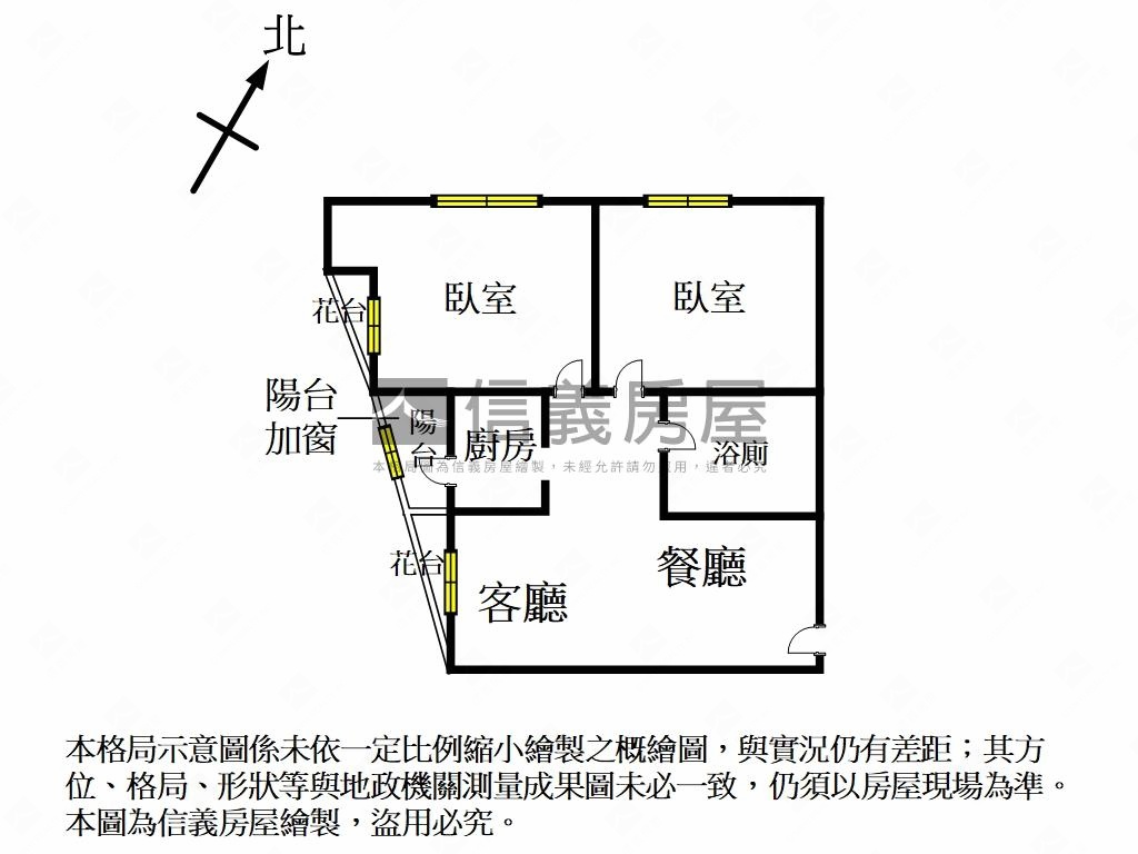 近車站電梯大兩房日出印象房屋室內格局與周邊環境