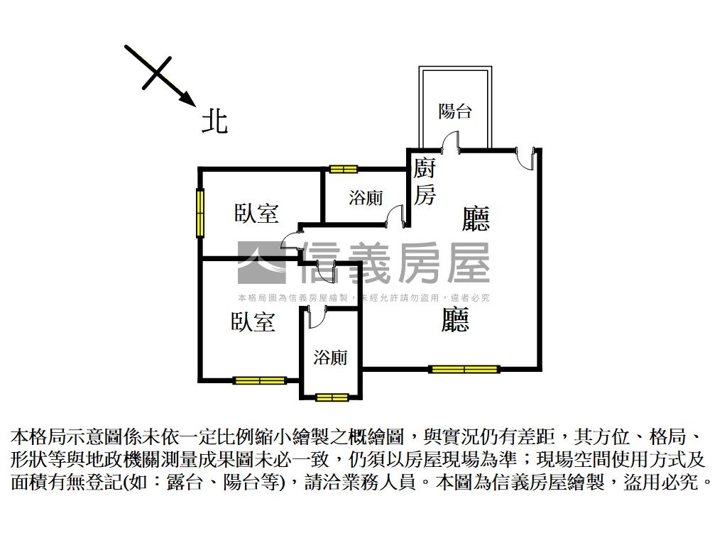 侘壹高樓質感宅房屋室內格局與周邊環境