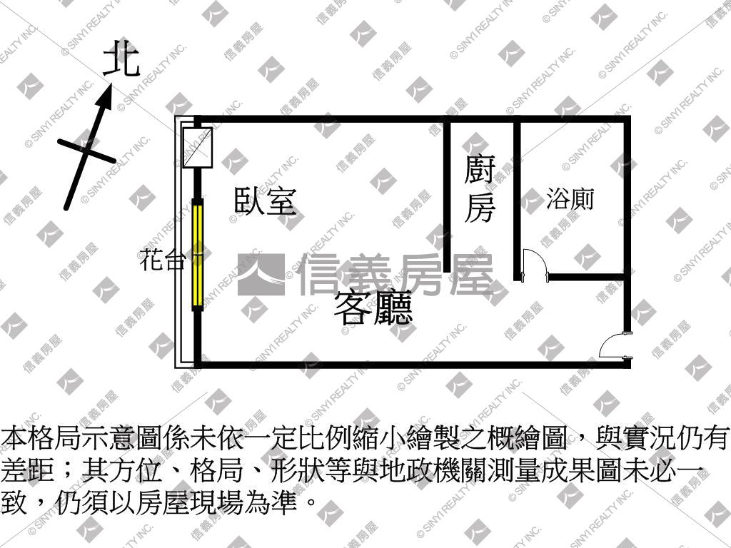 高樓小資漂亮採光套房房屋室內格局與周邊環境