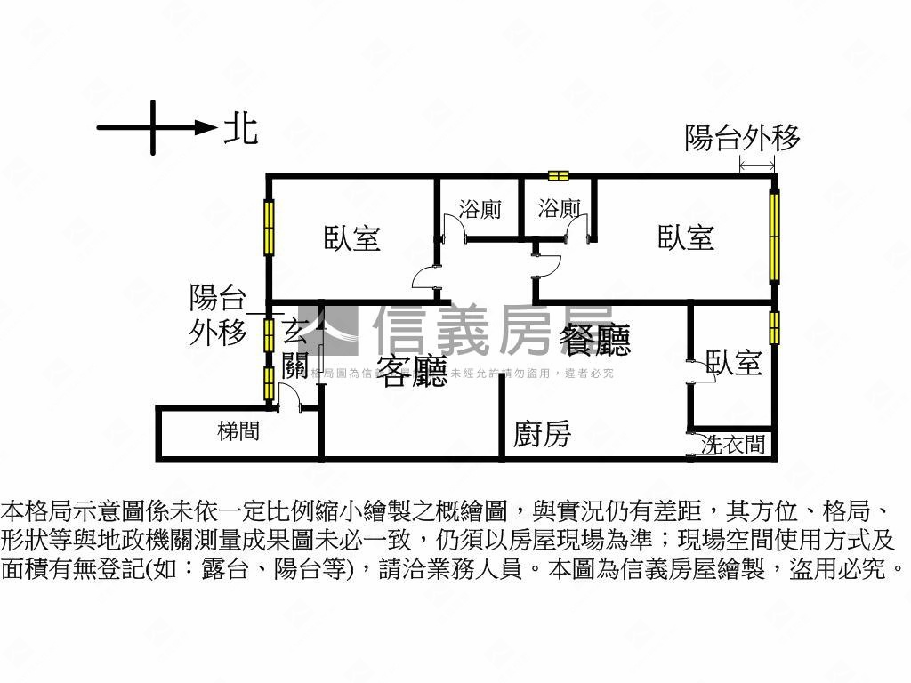 【吉林電梯】近捷運三房房屋室內格局與周邊環境