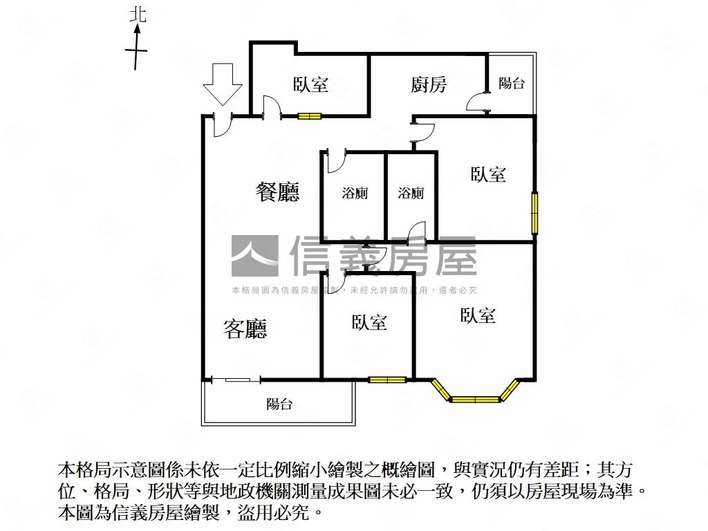 近奇美溫馨四房車位房屋室內格局與周邊環境