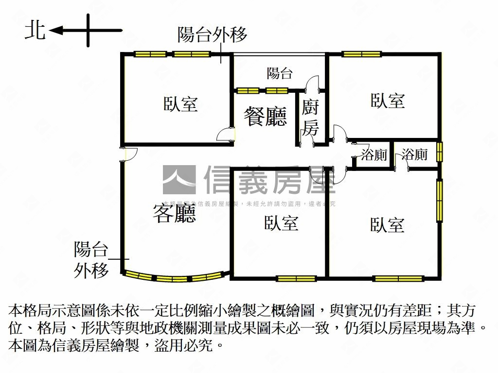 仁愛大視界房屋室內格局與周邊環境