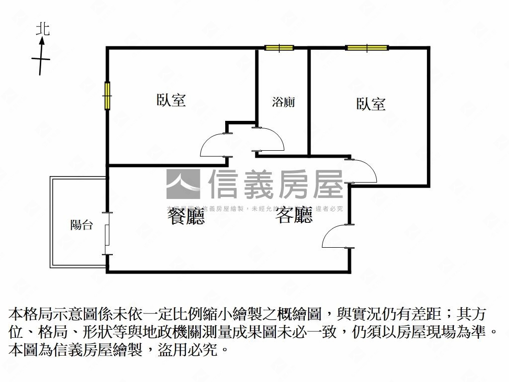 春福學學兩房平車房屋室內格局與周邊環境