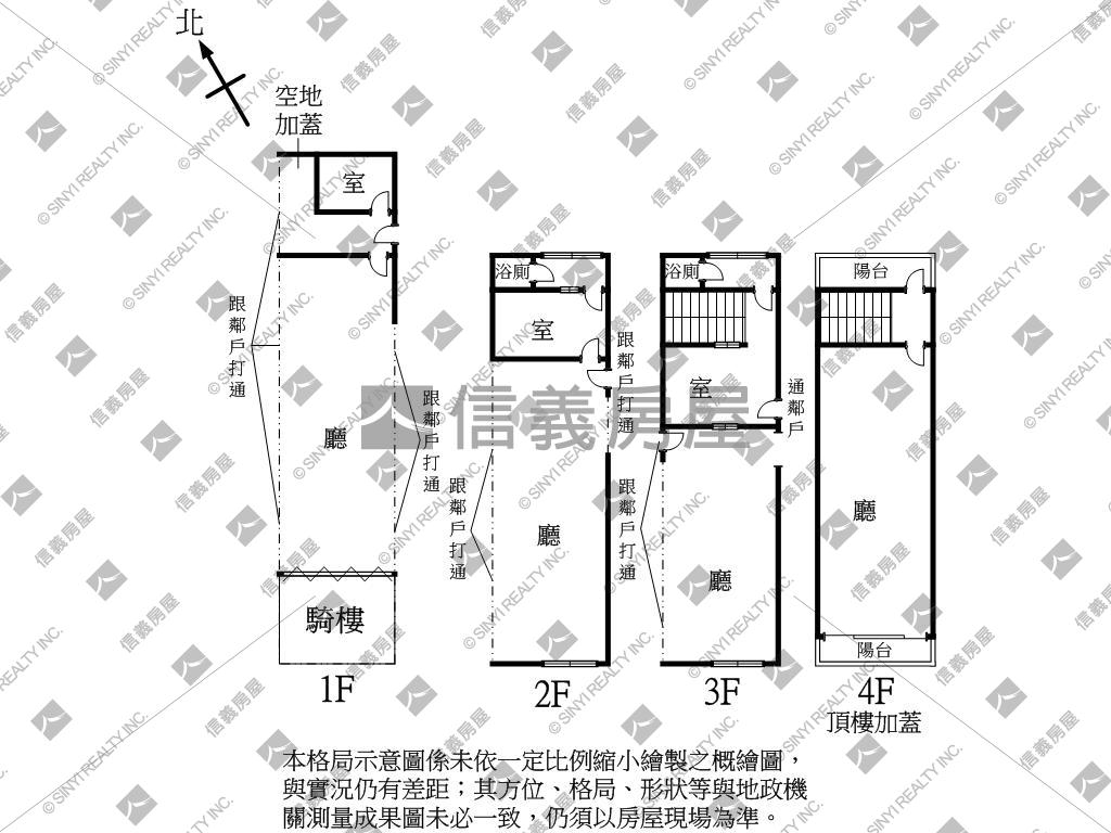 蛋黃區收租美透天房屋室內格局與周邊環境