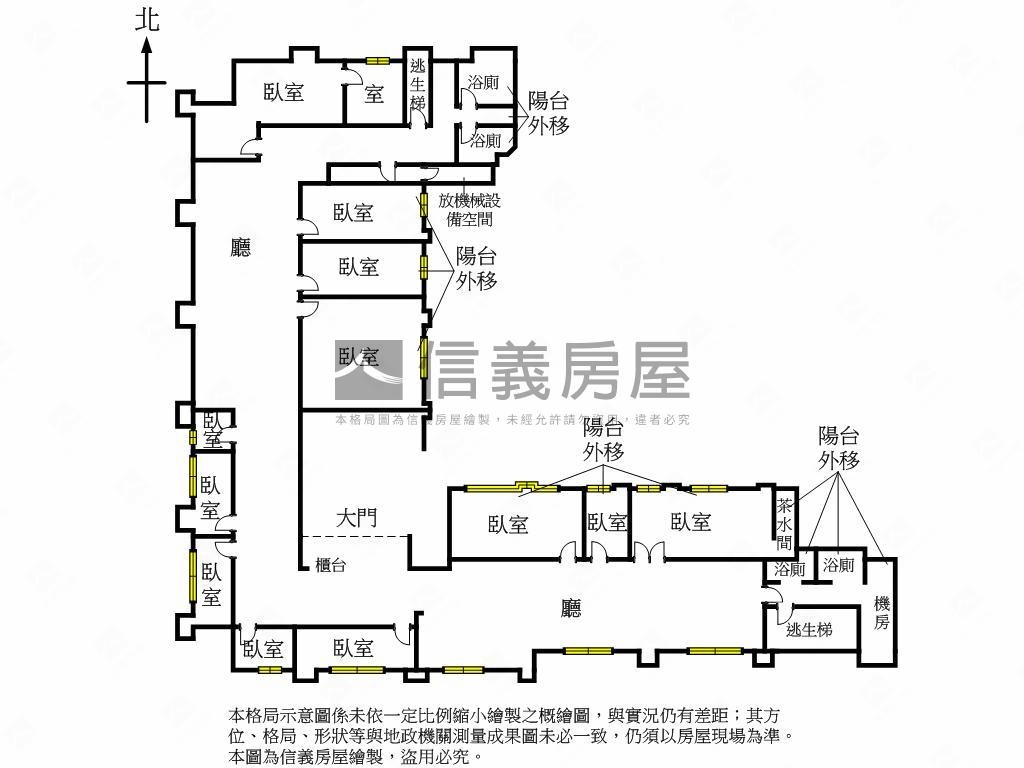 凌雲通商房屋室內格局與周邊環境