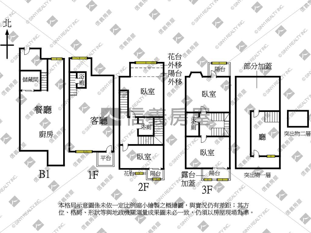 太平休閒渡假透天房屋室內格局與周邊環境