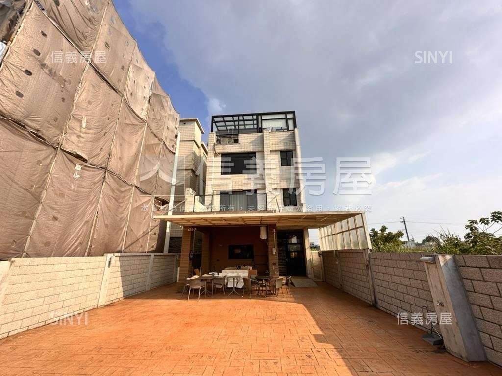 南投開心農場庭院花園農舍房屋室內格局與周邊環境