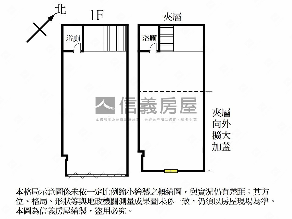 九揚華威大面寬店面房屋室內格局與周邊環境
