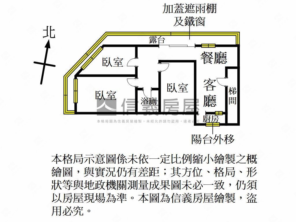愛七街低總價三房房屋室內格局與周邊環境
