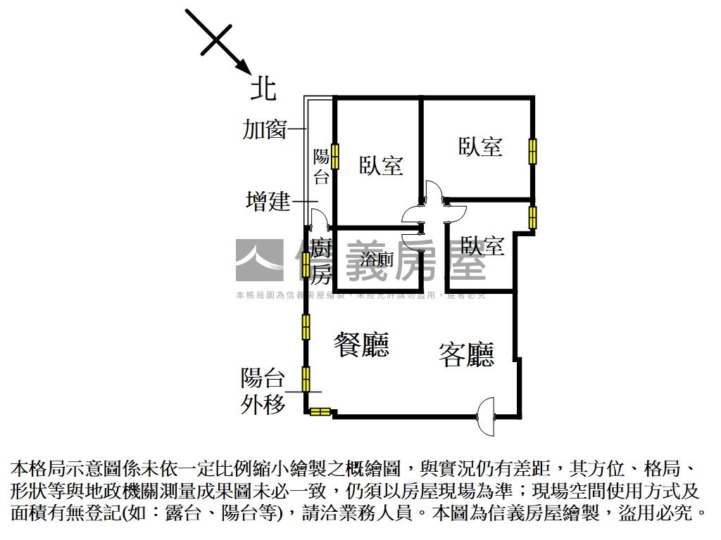 萬芳漫居．電梯３房房屋室內格局與周邊環境