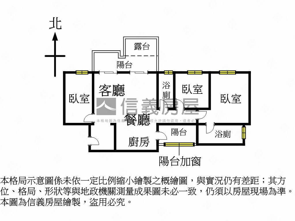 大塊森濤－雙平車位陽台戶房屋室內格局與周邊環境