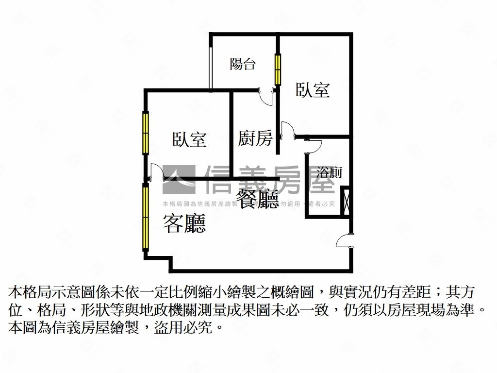 櫻花市鎮之櫻美二房５Ｆ房屋室內格局與周邊環境