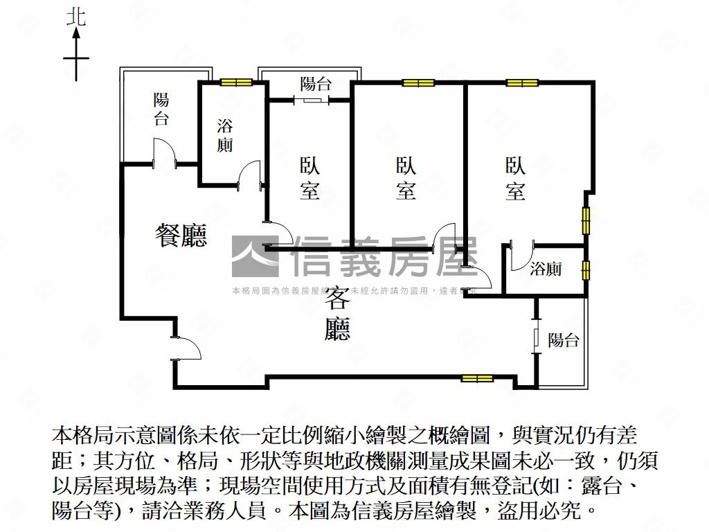 富立真邦恬心三房雙車位房屋室內格局與周邊環境