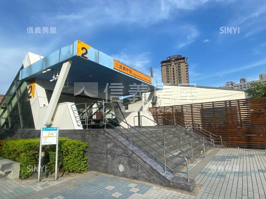 近捷運的公寓四樓房屋室內格局與周邊環境