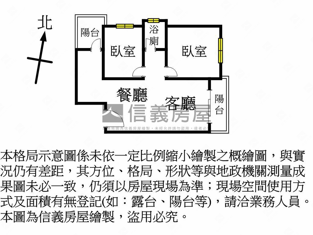 閱美鄰近國中兩房車位房屋室內格局與周邊環境