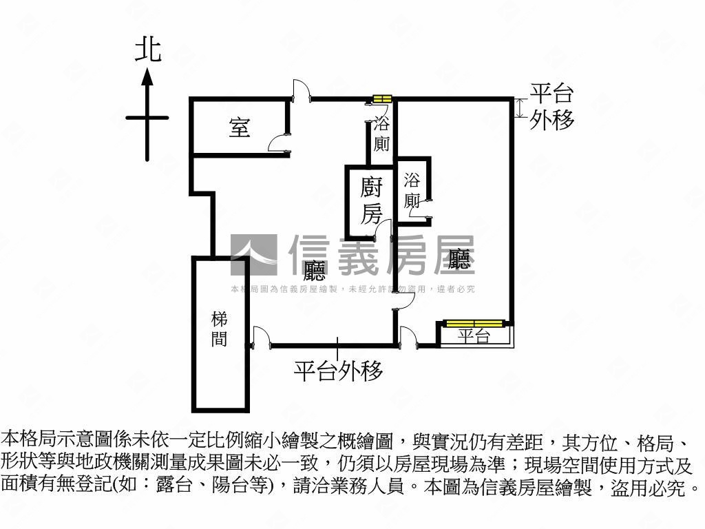仁愛圓環金店面房屋室內格局與周邊環境