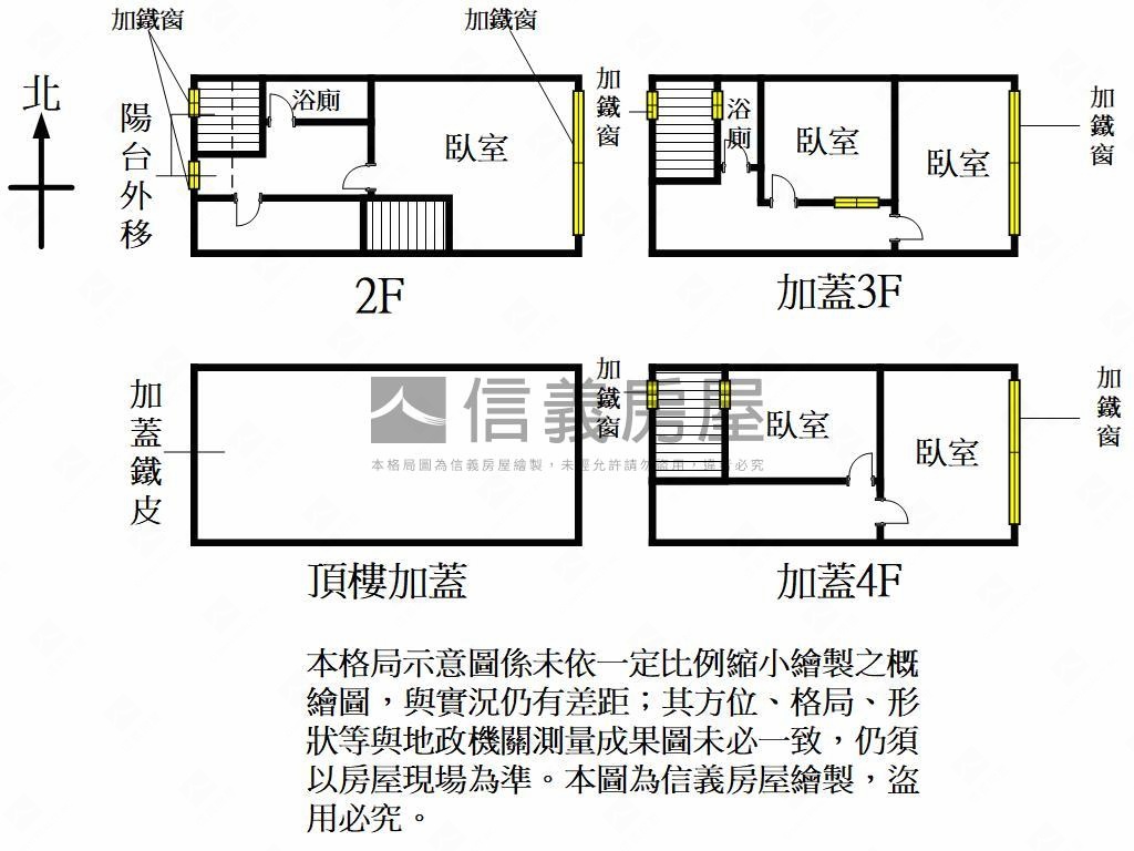 華勛大空間美寓房屋室內格局與周邊環境