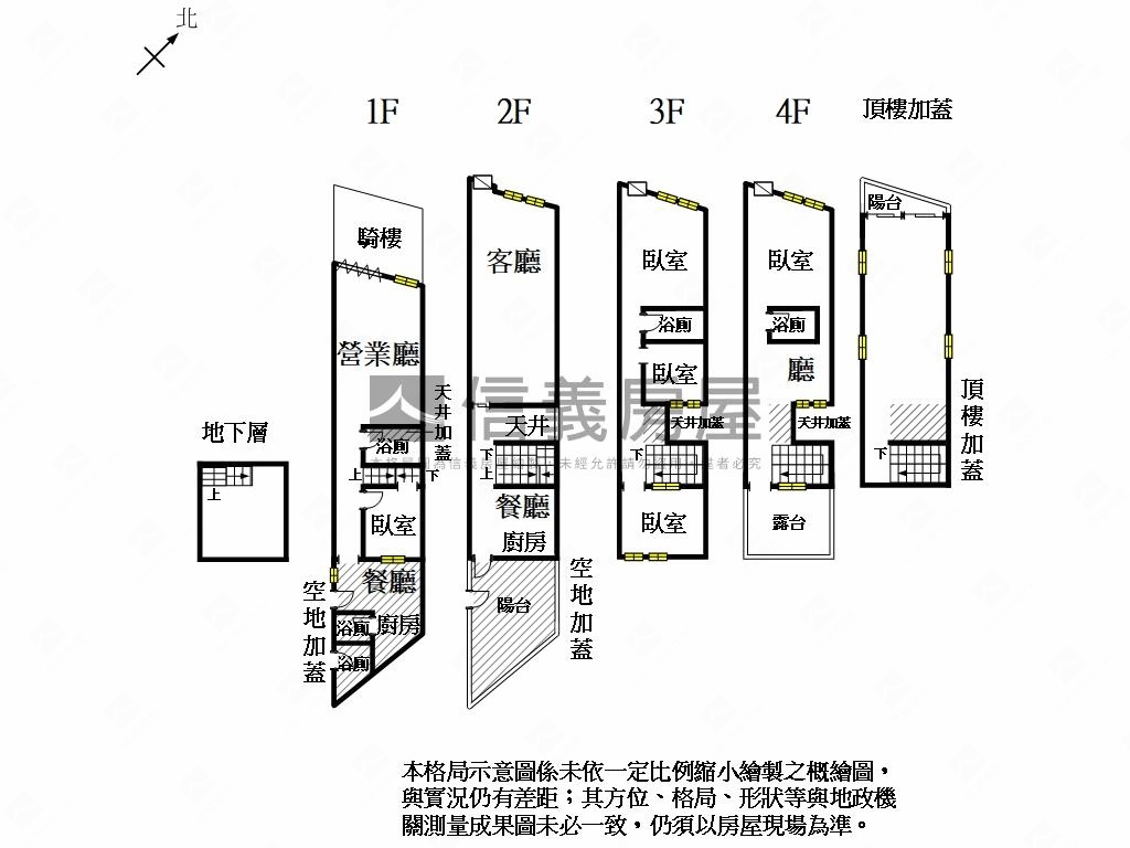府城歷史街臨安透天金店面房屋室內格局與周邊環境