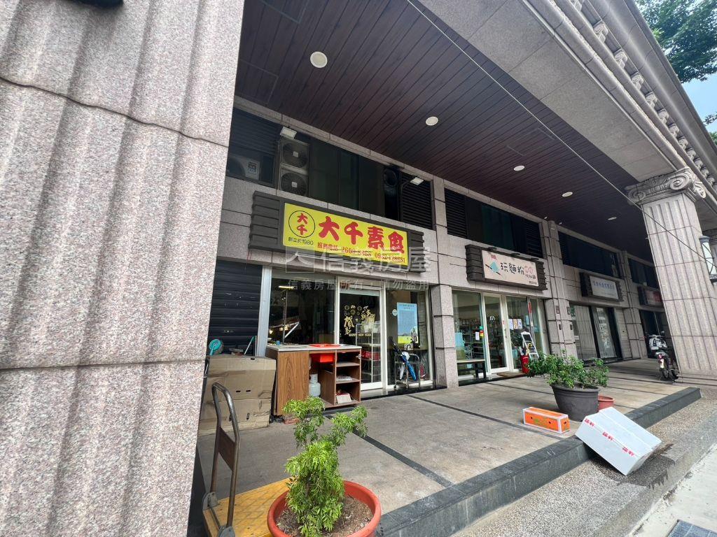領袖花園臨路超值金店面房屋室內格局與周邊環境