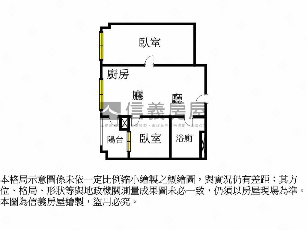 南科卓越城．稀有兩房平車房屋室內格局與周邊環境