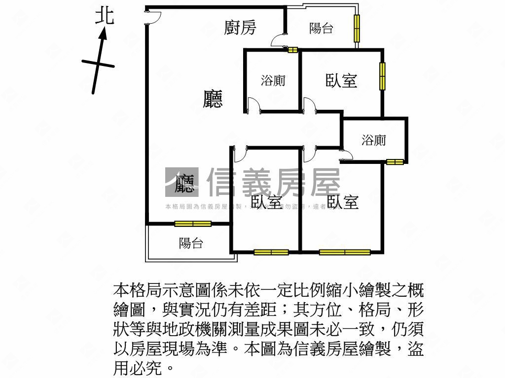 鴻灃越樹海景觀三房車位房屋室內格局與周邊環境