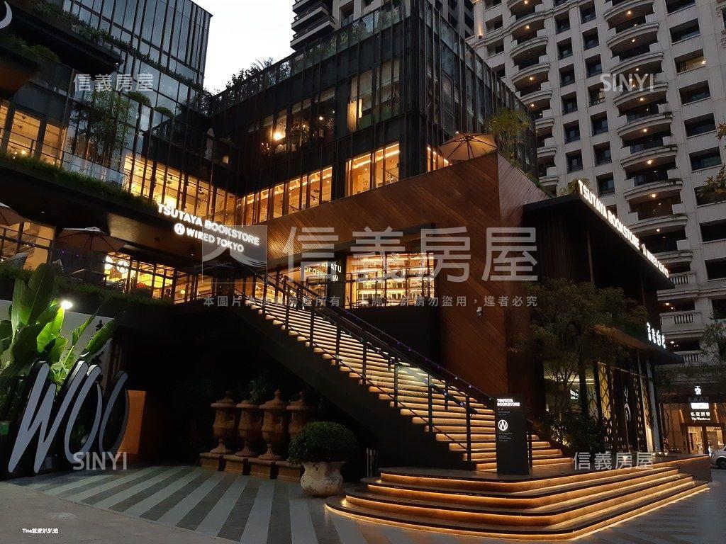 名人巷林鼎一邸前棟四車位房屋室內格局與周邊環境