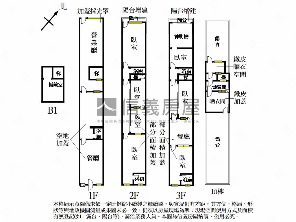 正水田街透天店面房屋室內格局與周邊環境