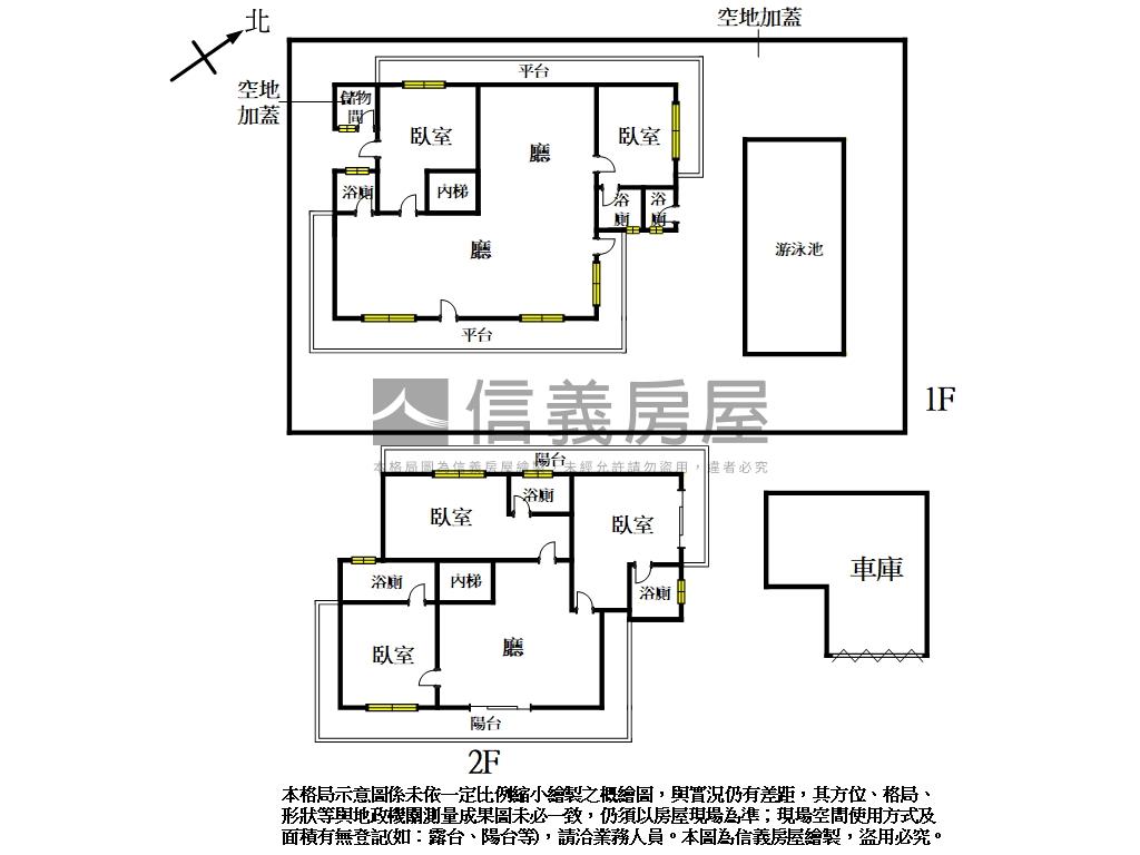 柏園山莊泳池別墅豪邸房屋室內格局與周邊環境