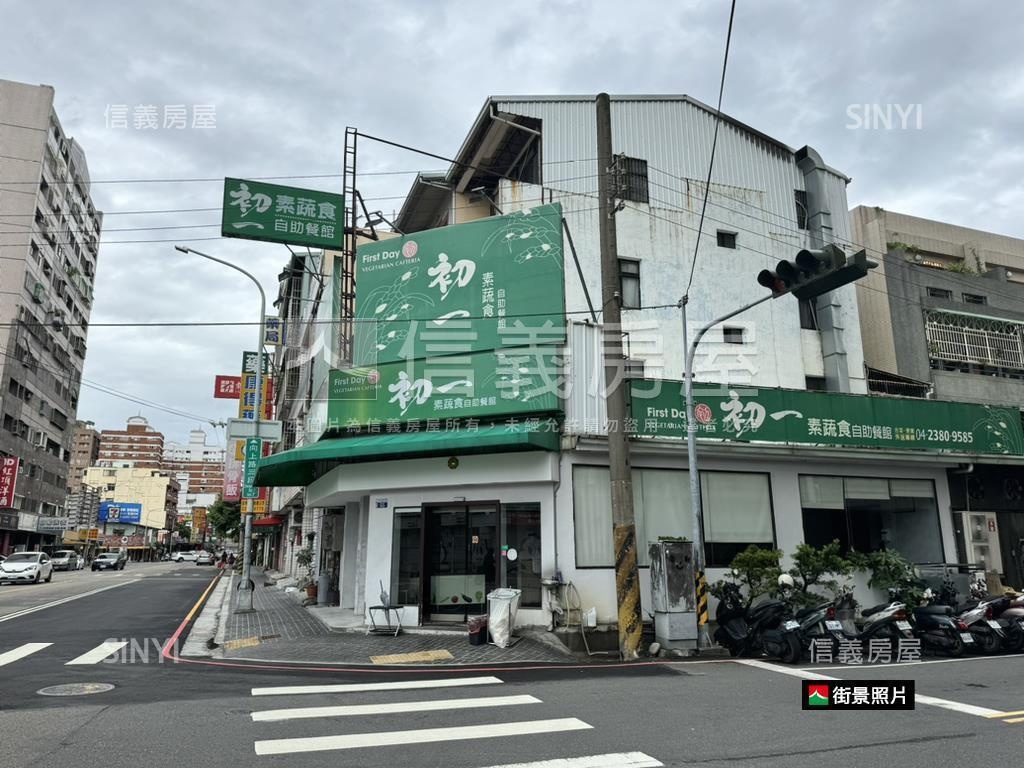 南屯大面寬邊間店面房屋室內格局與周邊環境