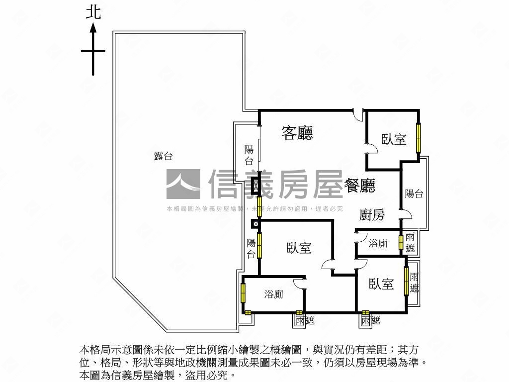 寶鴻景美三房雙車位房屋室內格局與周邊環境