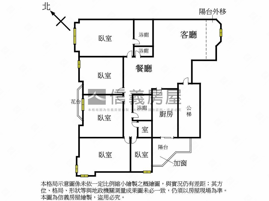 近美國馬禮遜五房平車房屋室內格局與周邊環境