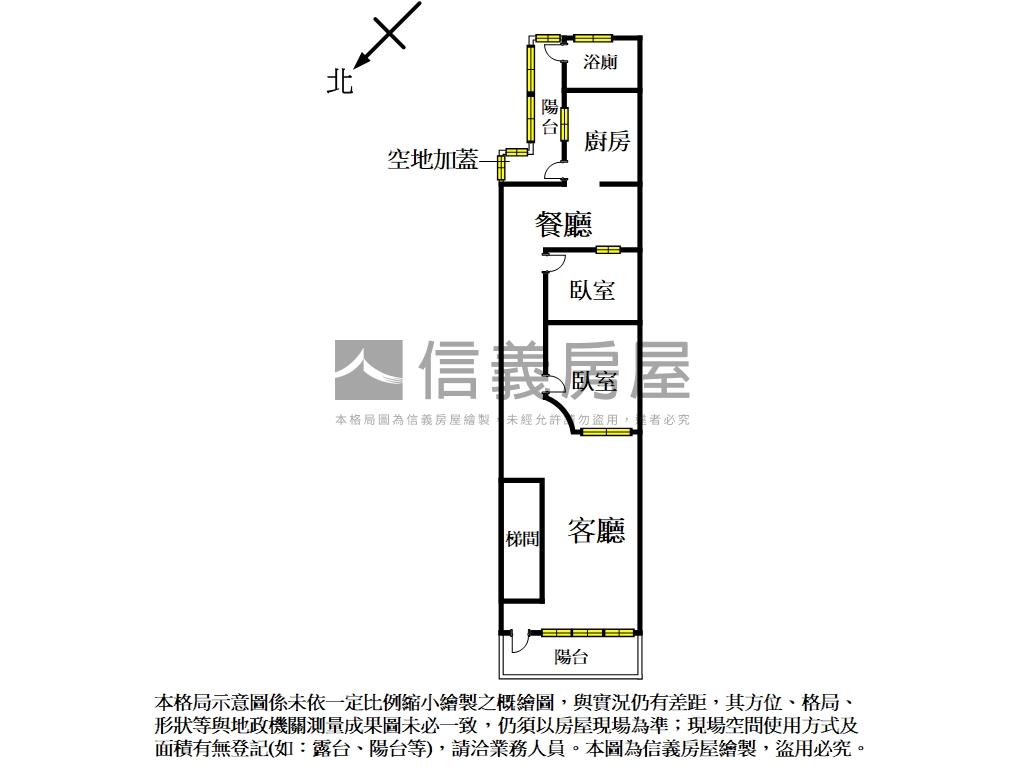 萬大路低總二樓房屋室內格局與周邊環境