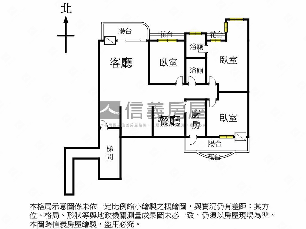 中科御景江山視野三房車位房屋室內格局與周邊環境