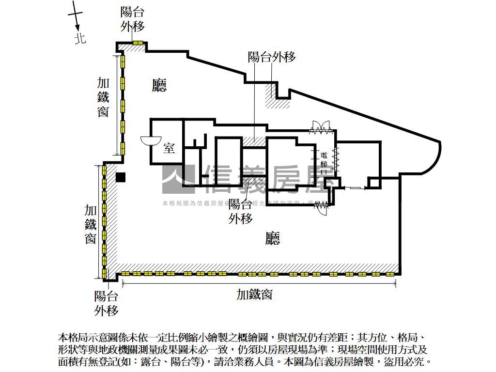 中山路約３９５坪企業商辦房屋室內格局與周邊環境