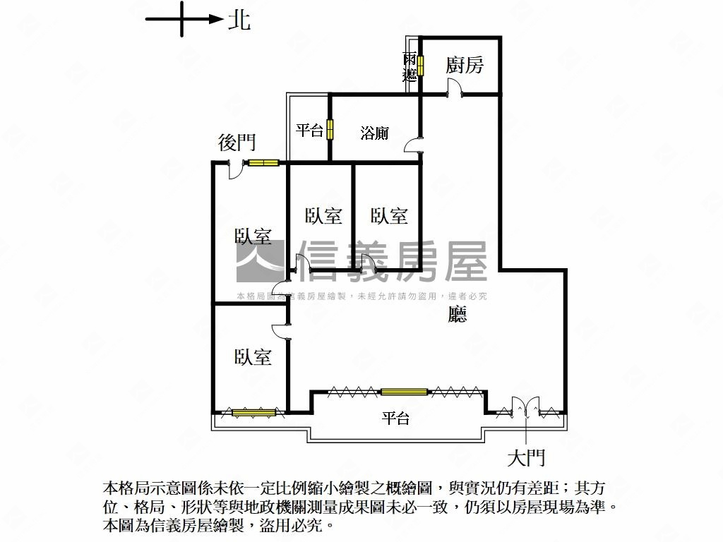台北大城黃金店面房屋室內格局與周邊環境