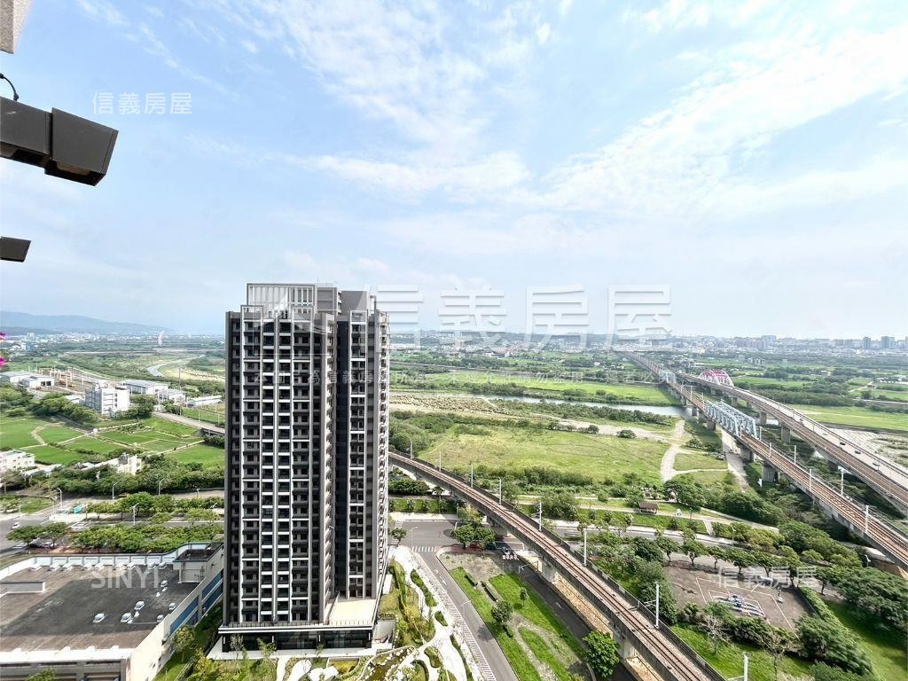 高鐵明日軸景觀視野戶房屋室內格局與周邊環境