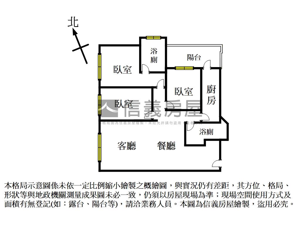 ★潤泰央北絕美３房車位房屋室內格局與周邊環境
