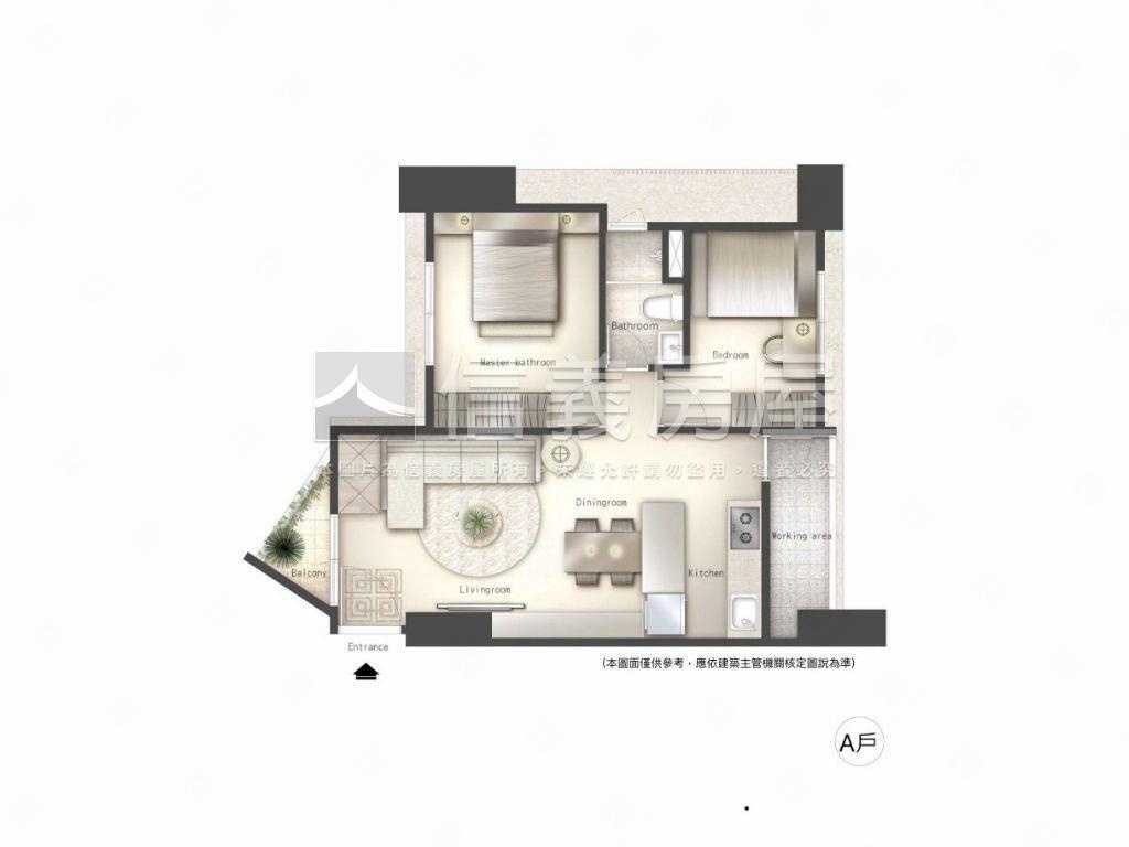 景美預售（丰景）Ａ－６Ｆ房屋室內格局與周邊環境