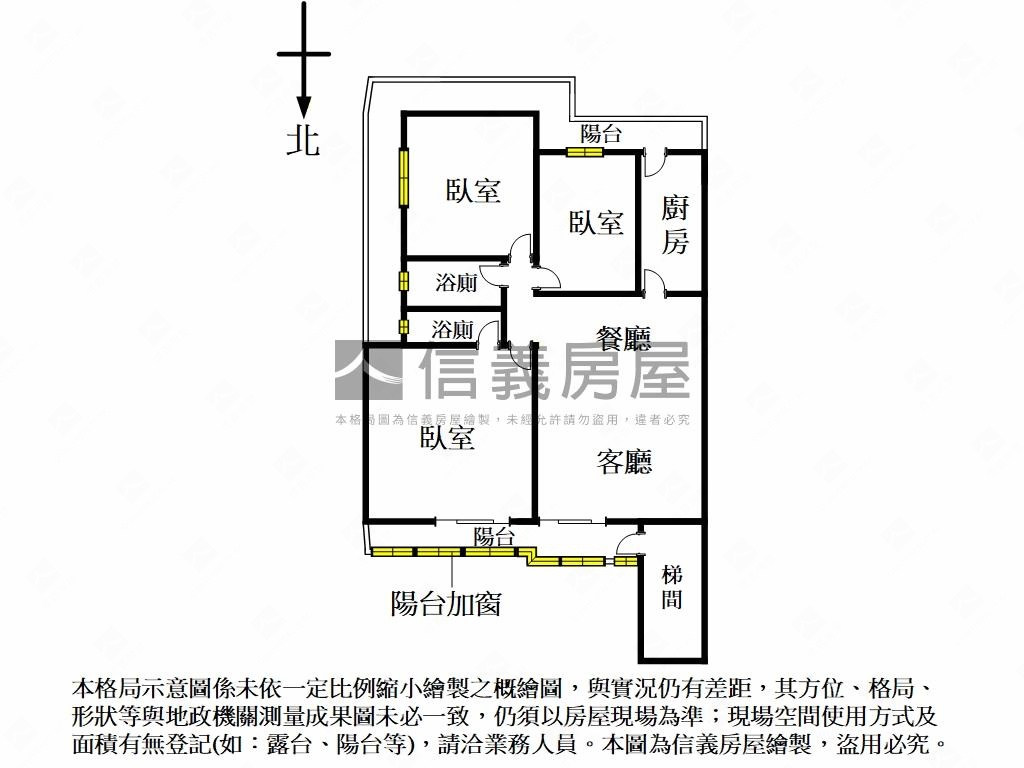 近北投捷運三房！房屋室內格局與周邊環境