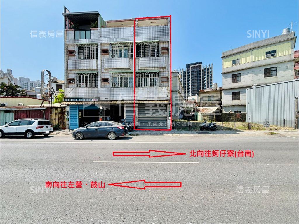 高大特區臨路透天店面房屋室內格局與周邊環境